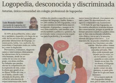 Logopedia, desconocida y discriminada