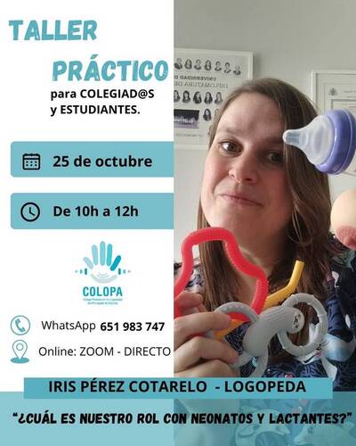 TALLER PRÁCTICO DE LOGOPEDIA Y LACTANCIA