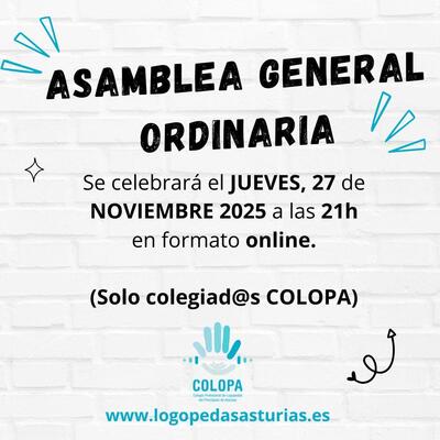 CONVOCATORIA ASAMBLEA ORDINARIA CONVOCATORIA ASAMBLEA ORDINARIA